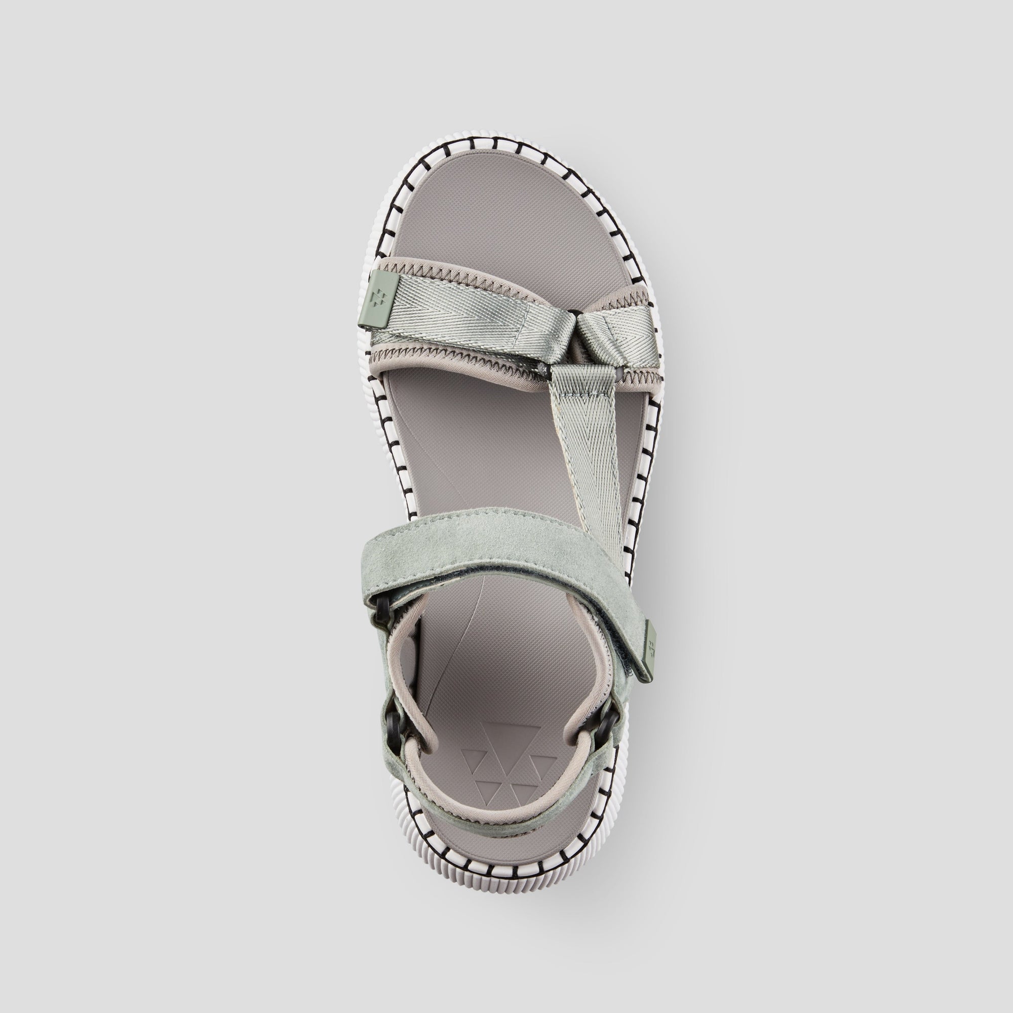 Spray Luxmotion Nylon and Suede Water-Friendly Sandal - Color Soft Jade