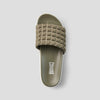 Perla Stretch Knit Water-Repellent Sandal - Last Chance - Colour Olive