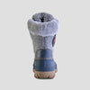 Cozy Flannel Winter Boot - Color Navy-Grey