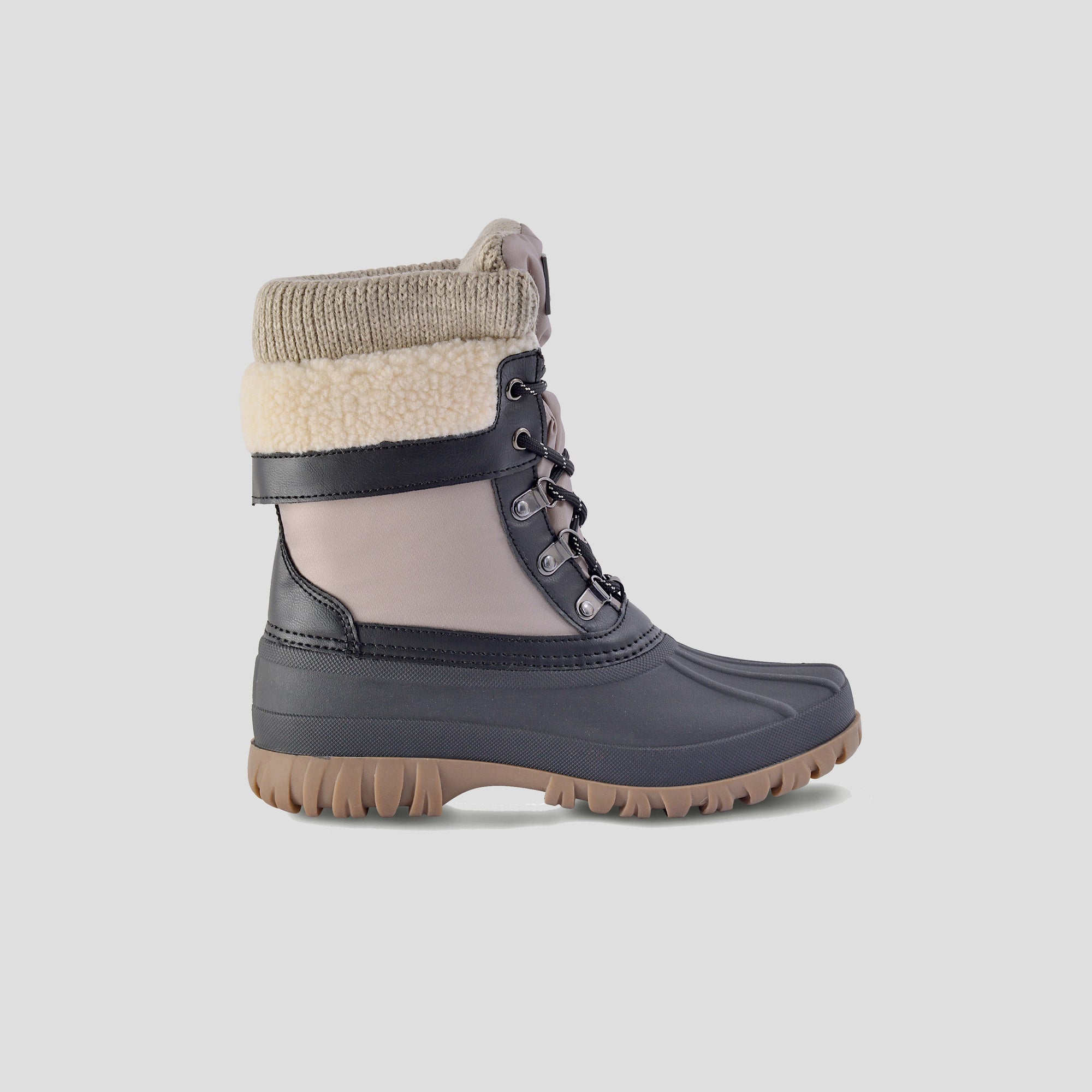 Creek Nylon Winter Boot - Color Black-Mushroom