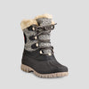 Cabin Soft Textured Textile Winter Boot - Color Charcoal-Gold