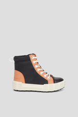 TAN/BLACK