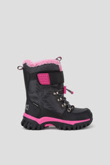 BLACK/RASPBERRY