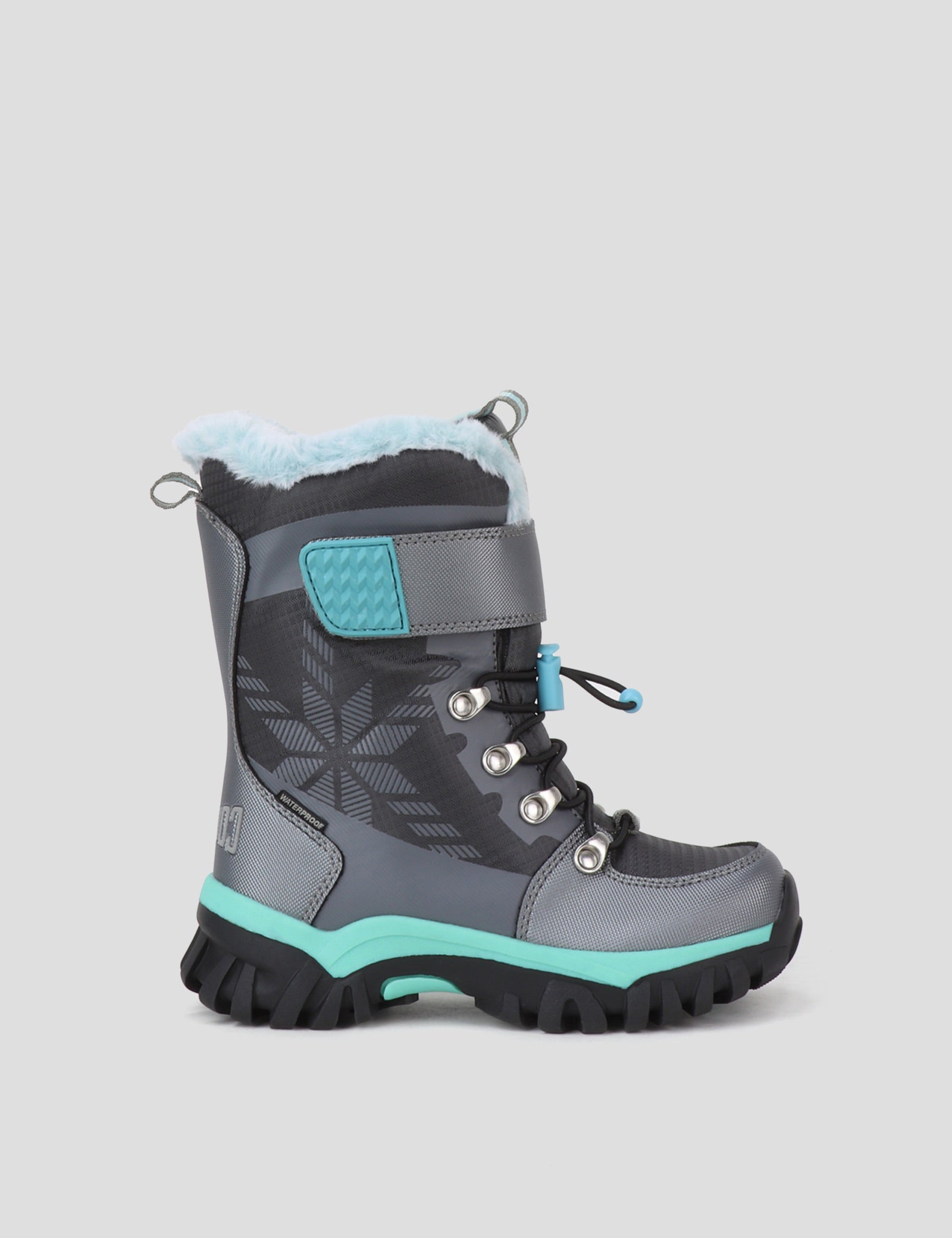 Toasty K Kids Toggle & Velcro Winter Boot