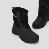 Fernie Women’s Faux Sherpa Lace-Up Boot