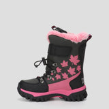 Toasty K Kids Lace-Up Strap Winter Boot