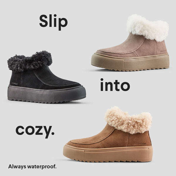 <p><strong>Cozy Winter Bootie</strong></p>