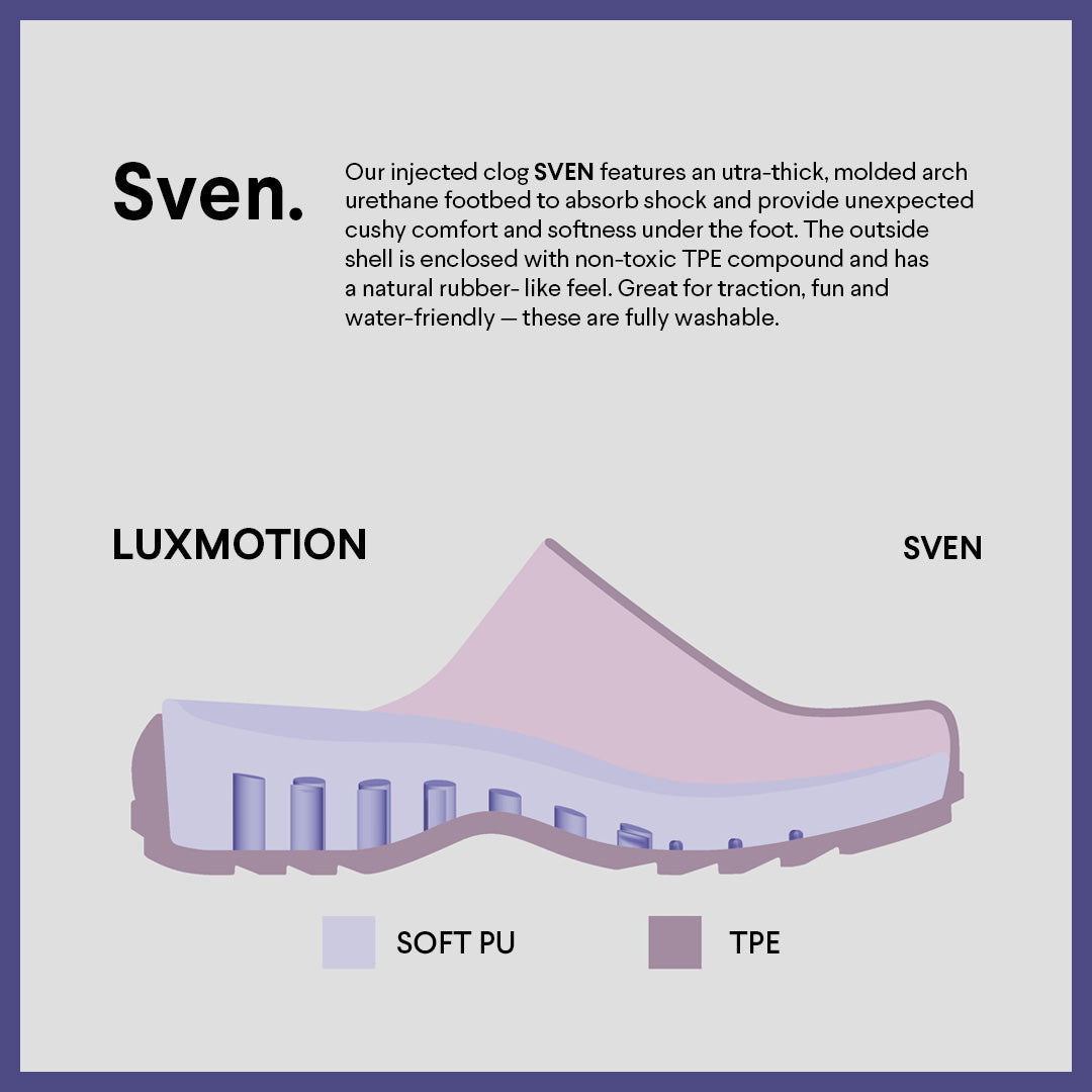 Sven Luxmotion Molded TPE Water-Friendly Clog