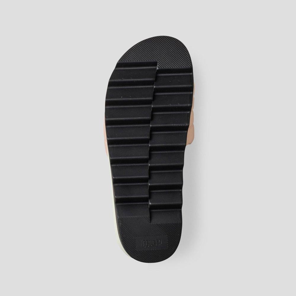 Prato Leather Water-Repellent Sandal - Colour Shell