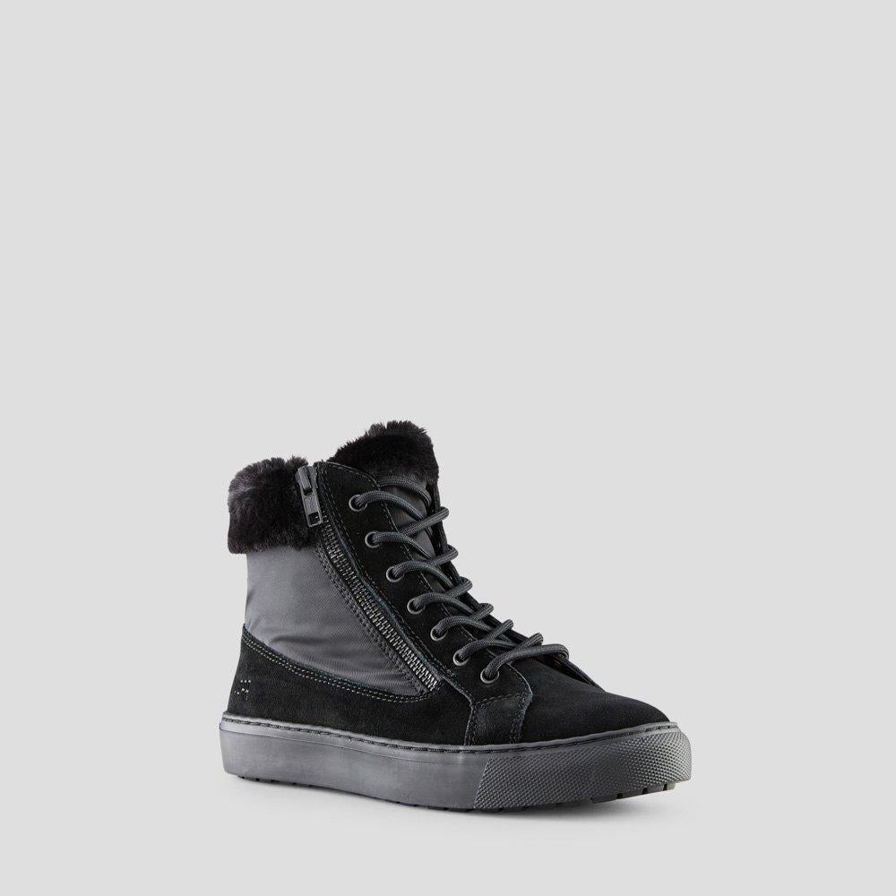 Dubliner Suede Winter Sneaker - Colour Black All Over