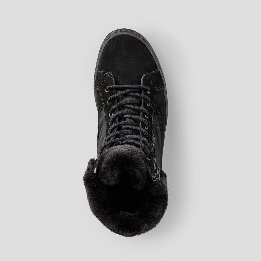 Dubliner Suede Winter Sneaker - Colour Black All Over