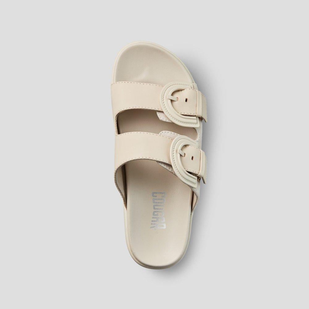 Pepa Suede Water-Repellent Sandal - Colour Oyster