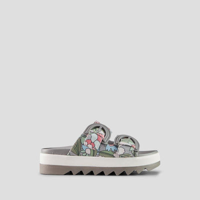 Pepa Suede Print Water-Repellent Sandal