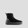 Broom Suede Genuine Lambswool Waterproof Winter Boot - Color Black