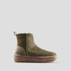 Broom Suede Genuine Lambswool Waterproof Winter Boot - Color Olive