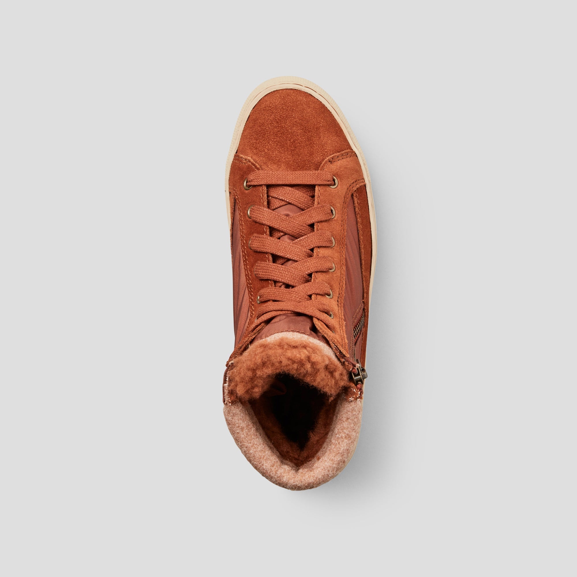 Dax Nylon Waterproof Winter Sneaker - Color Tobacco