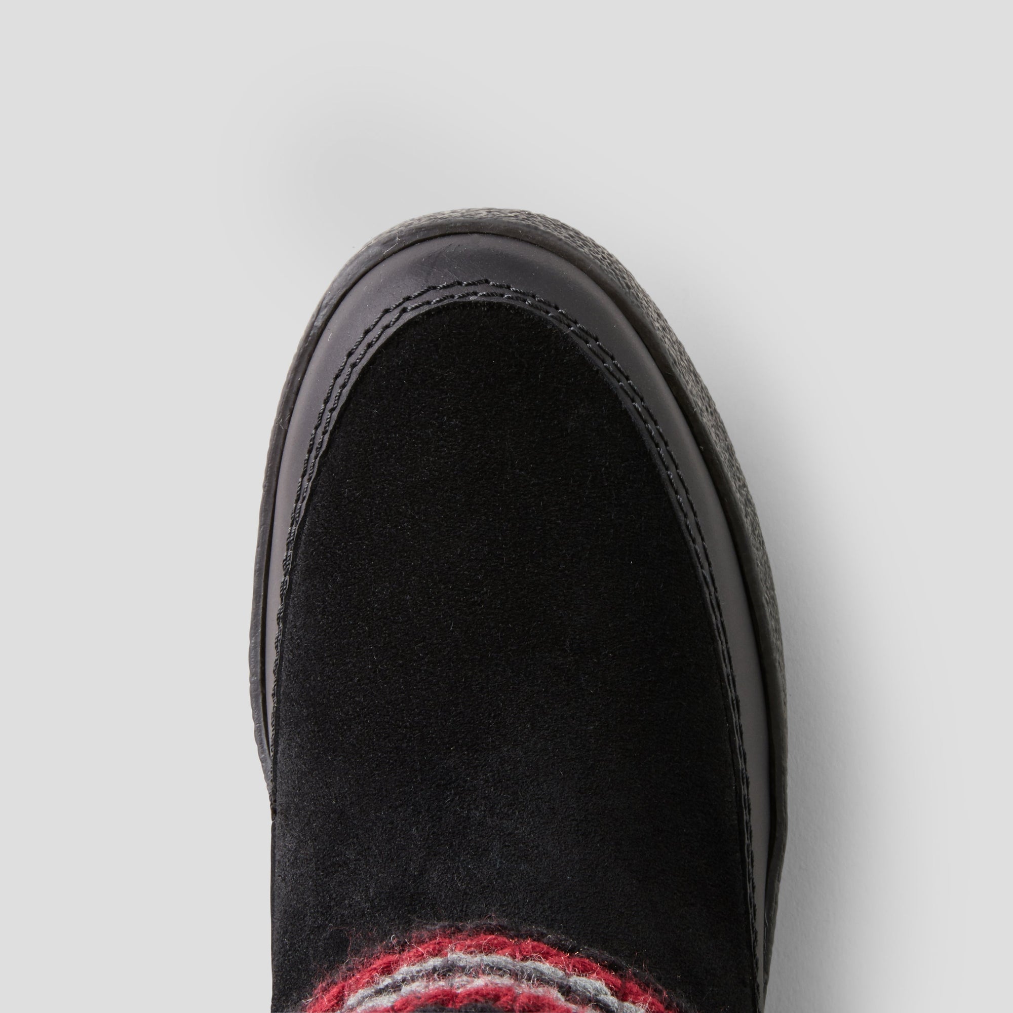 Duncan Suede Shearling Boot - Colour Black