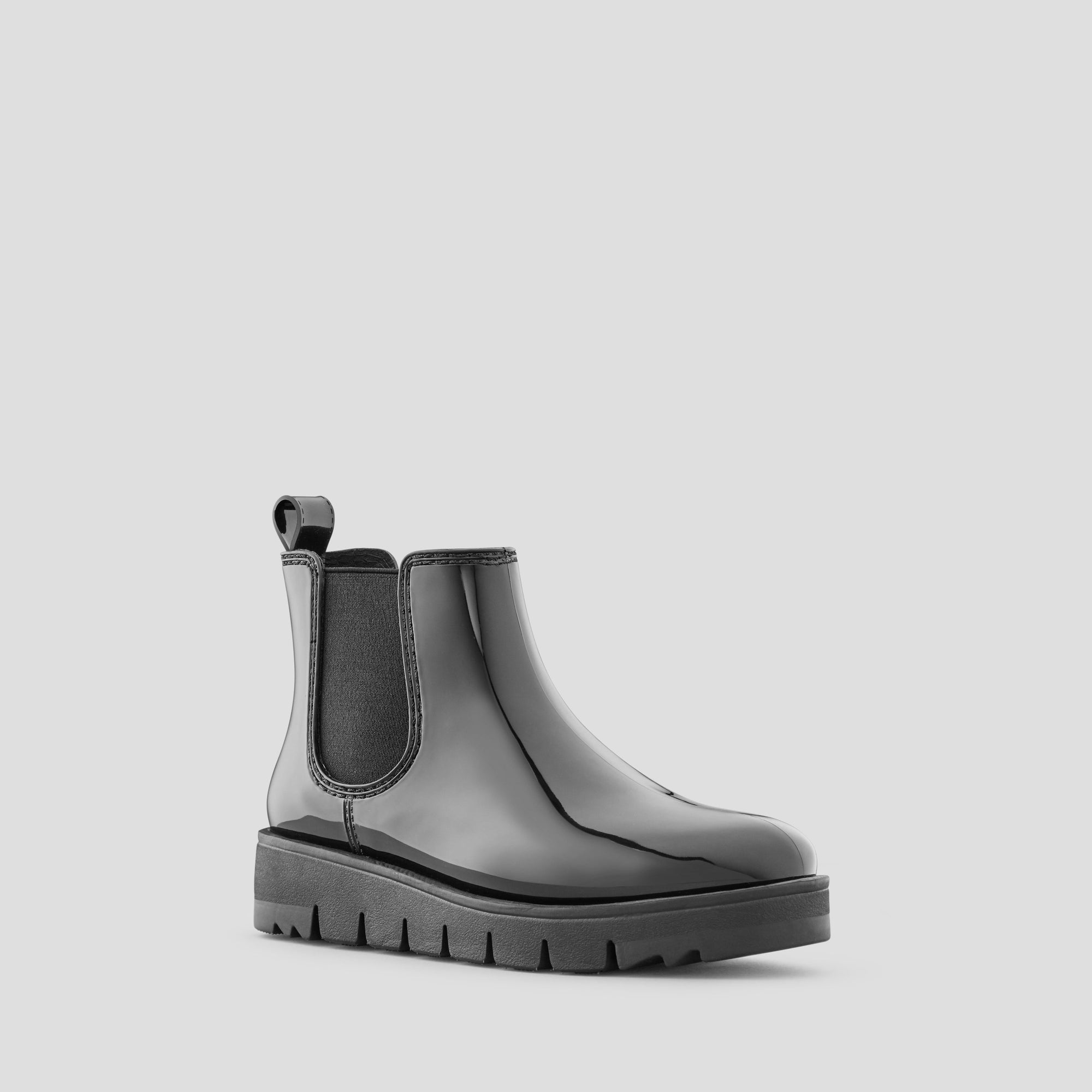 Firenze Chelsea Rain Boot - Color Black All Over