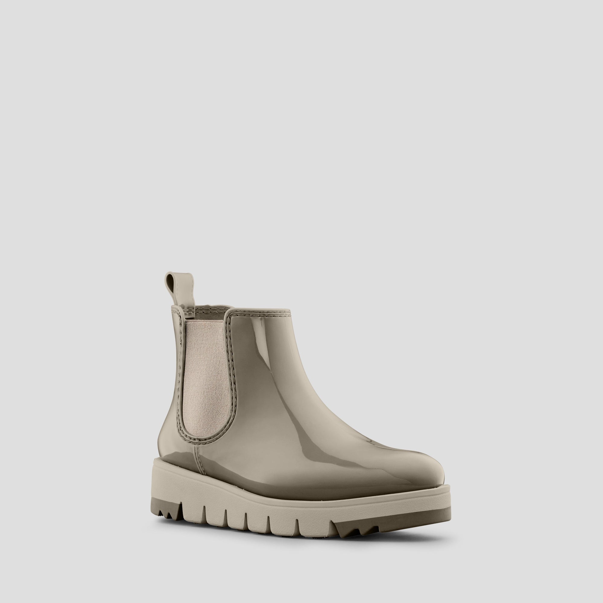 Firenze Chelsea Rain Boot - Color Taupe