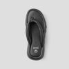 Jasmine Leather Water-Repellent Sandal - Colour Black