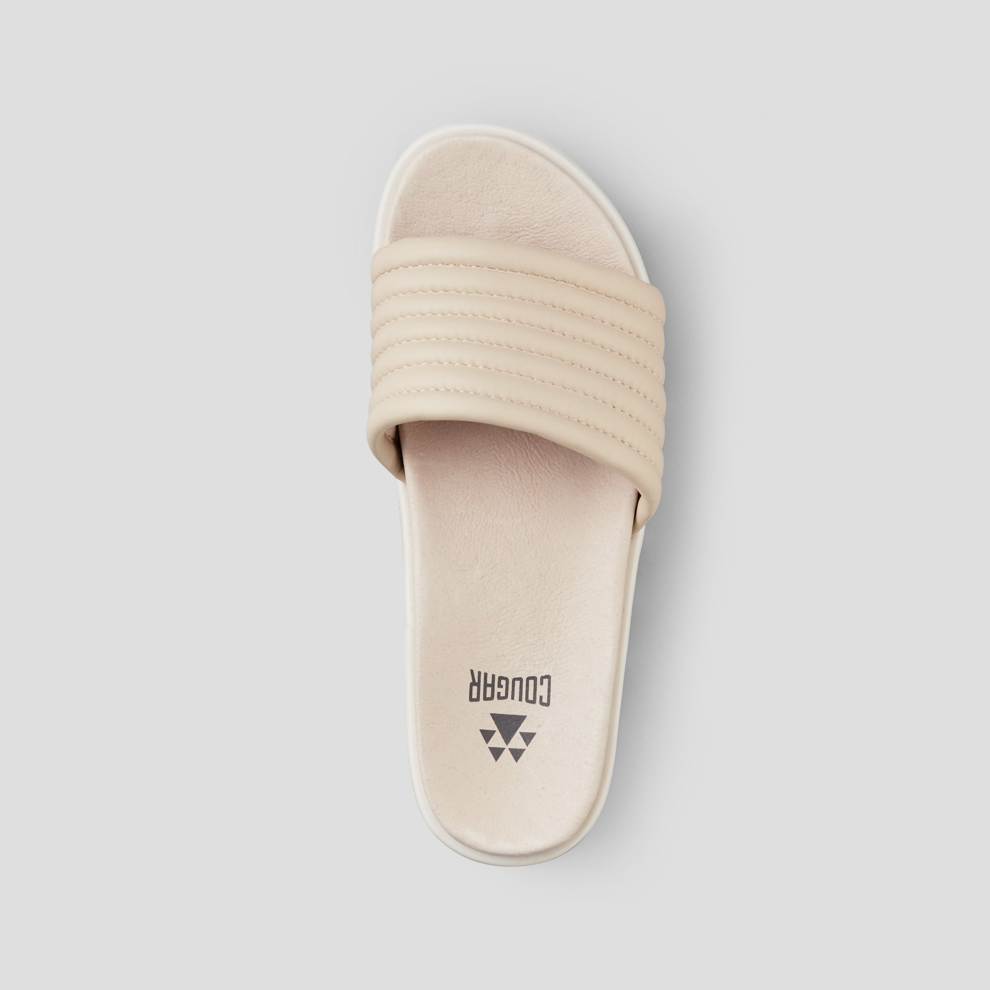 Naomi Leather Water-Repellent Sandal - Color Oyster
