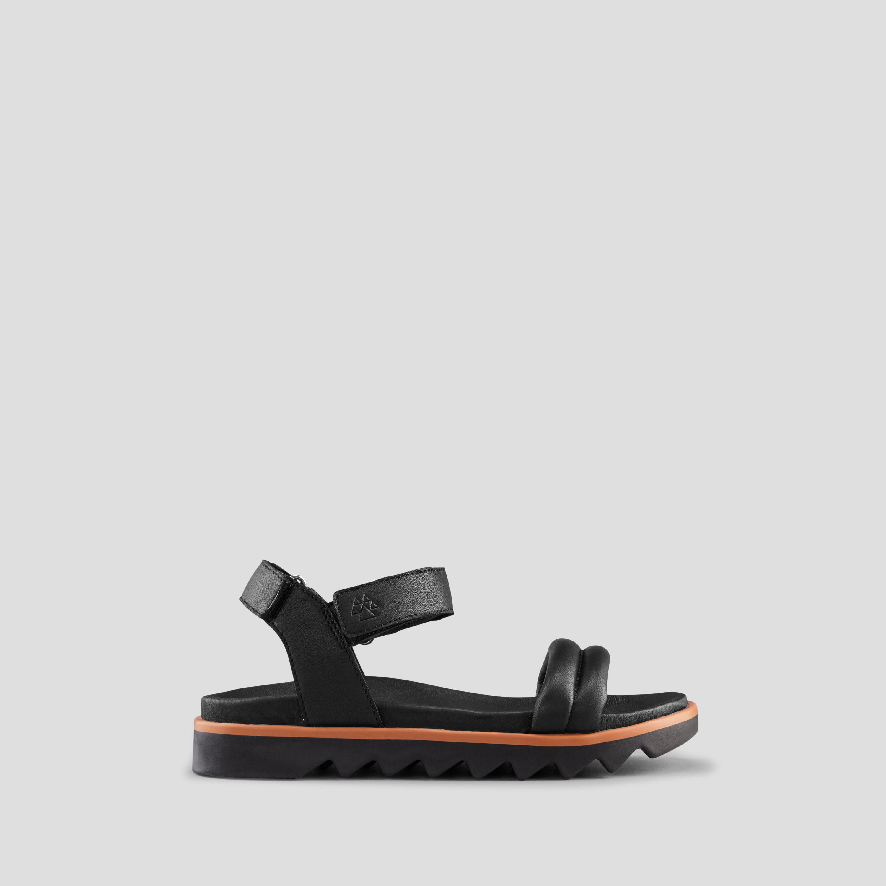 Leather sandals - Black - Ladies | H&M IN