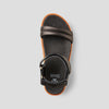 Nolo Leather Water-Repellent Sandal - Color Black