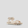 Nolo Leather Water-Repellent Sandal - Color Platino-Oyster