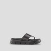 Ponyo Luxmotion Leather Thong Sandal - Color Black