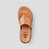 Ponyo Luxmotion Leather Thong Sandal - Color Tan