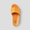 Prato Patent Water-Repellent Sandal - Colour Mango