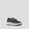 Sayah Luxmotion Nylon and Suede Waterproof Sneaker - Color Black-White