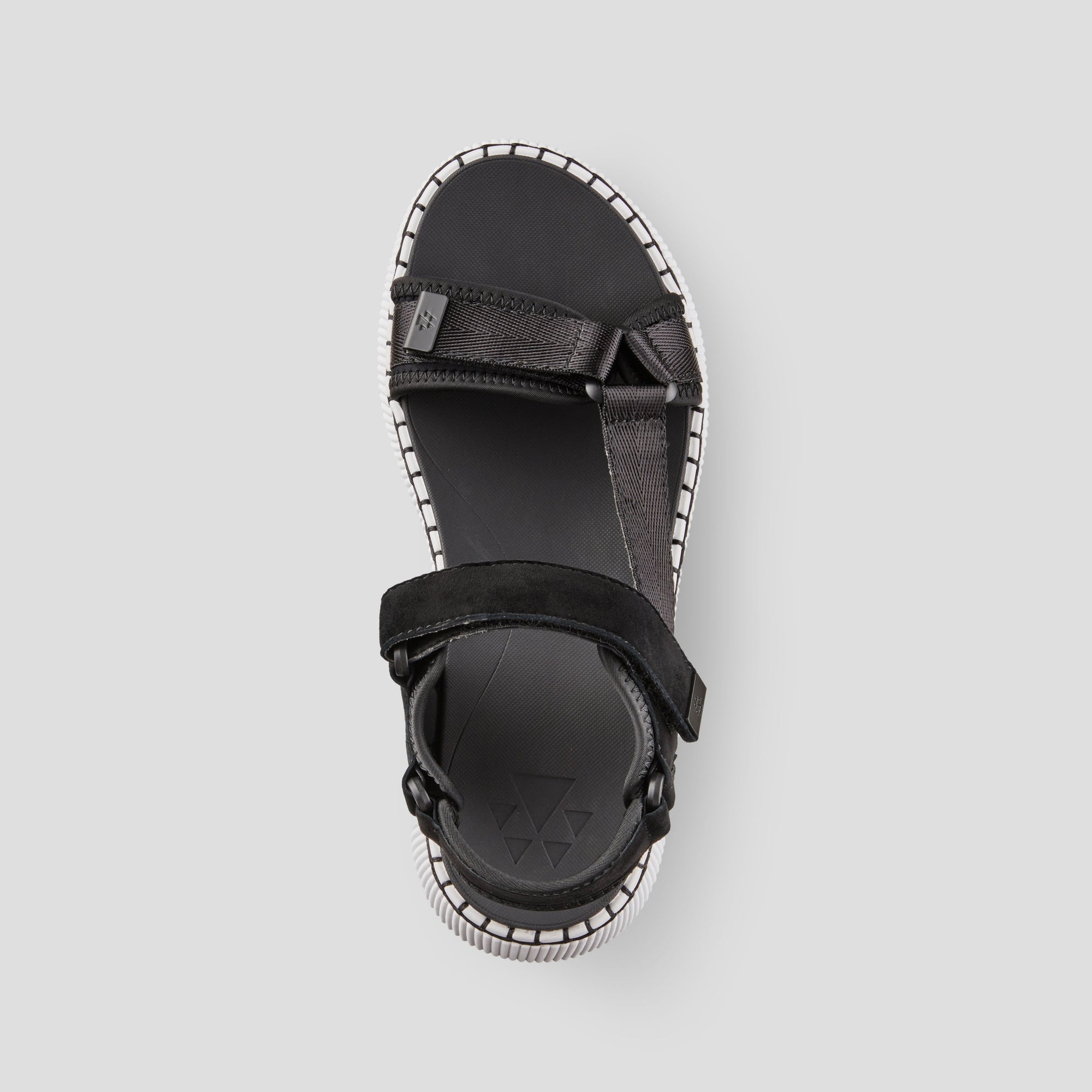 Spray Luxmotion Nylon and Suede Water-Friendly Sandal - Color Black