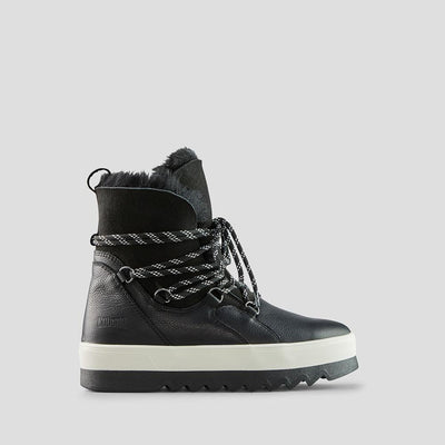 V-Five Leather Shearling Waterproof Winter Boot
