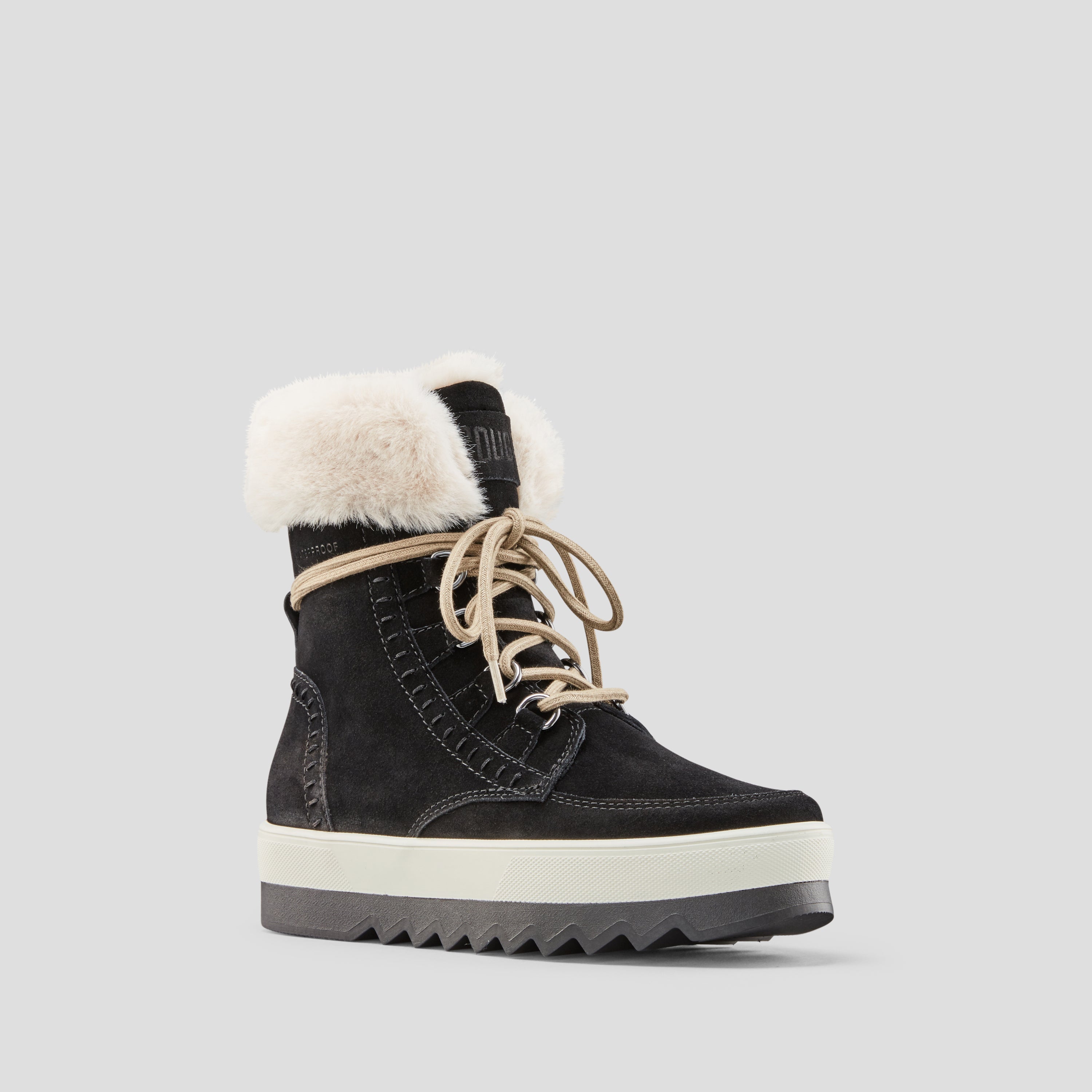 Black suede winter store boots