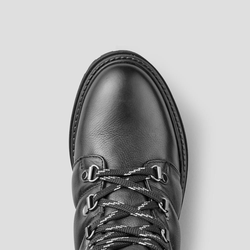 Vantage Leather Waterproof Winter Boot - Color Black
