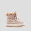 Vibe Nylon and Suede Waterproof Winter Boot - Color Cream