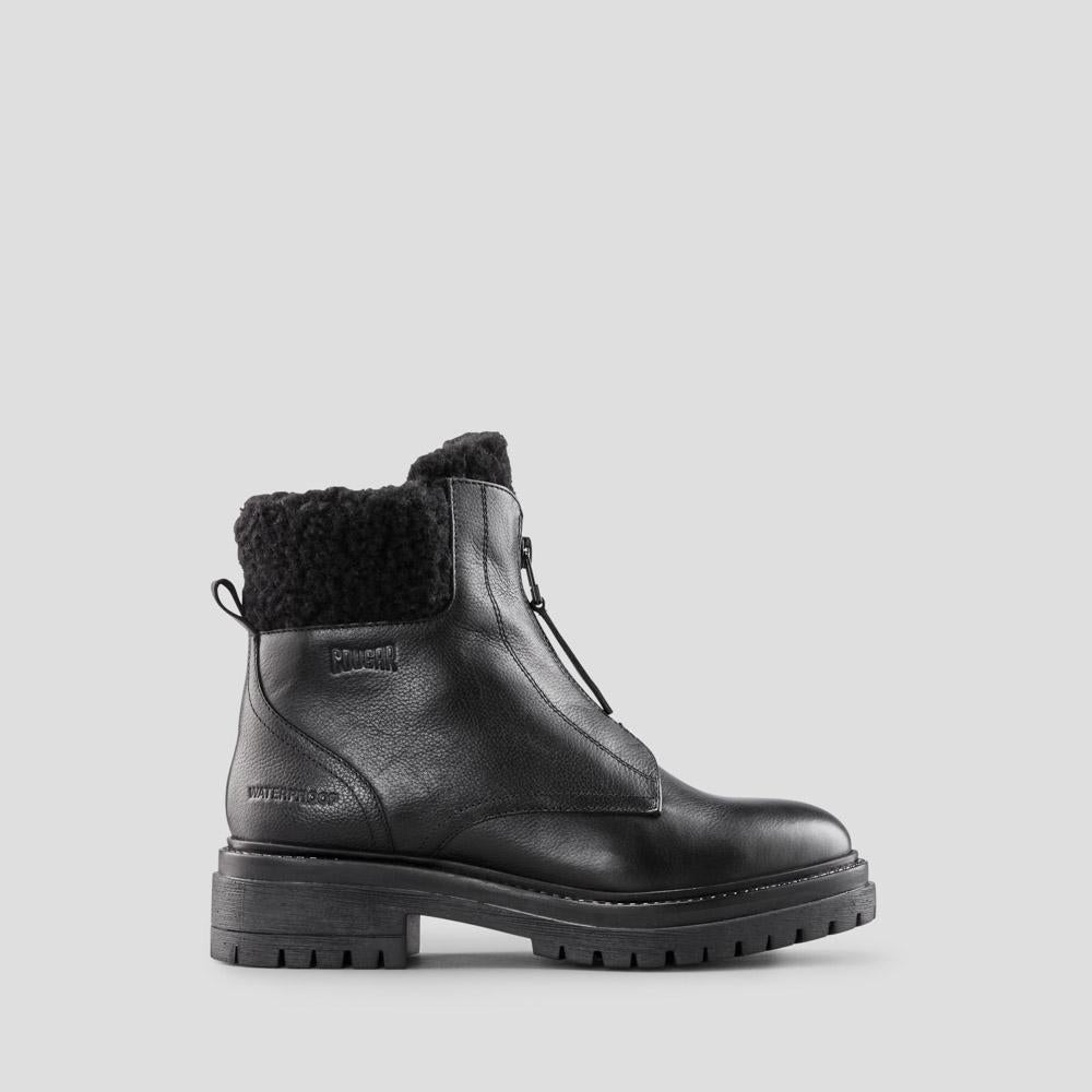 Vow Leather Waterproof Winter Boot - Color Black