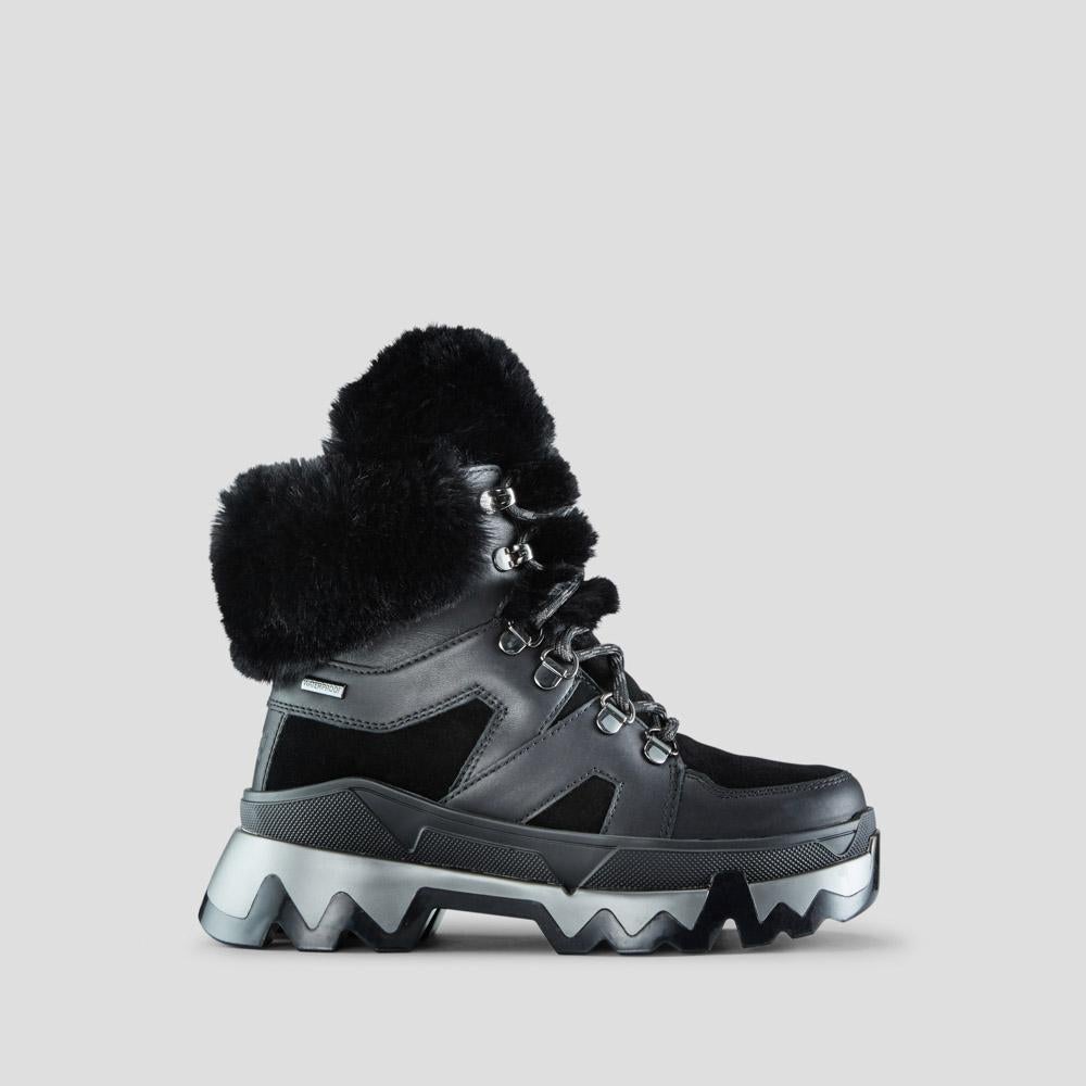 Warrior Leather Waterproof  Sneaker with PrimaLoft® - Color Black