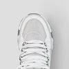 Wicked Leather Waterproof Sneaker with PrimaLoft® - Color White-Silver